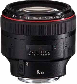 Canon 85mm f/1.2 USM L II