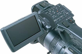 sony hdr fx1 top